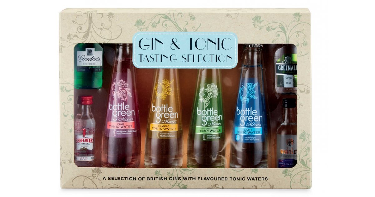 Gin & Tonic Tasting Selection Gift Set £9.99 With Free