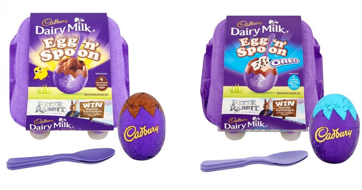 Cadbury Egg N Spoon Double Choc / Oreo £1 (was £2 ) Tesco