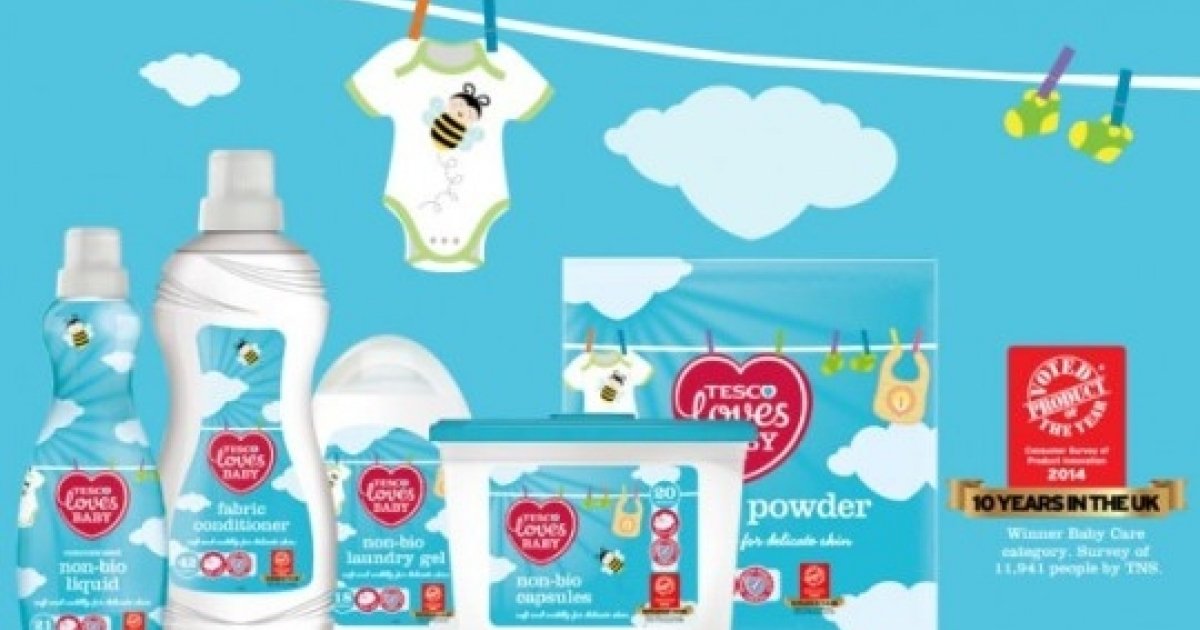 Tesco Loves Baby Laundry Detergent Review