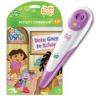 Dora-The-Explorer-Pink-LeapFrog-Tag-Reader-and-Dora-Book-NEW