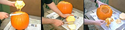 Pumpkin carving and pie 3