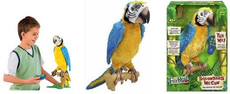 Fur real pets sales parrot