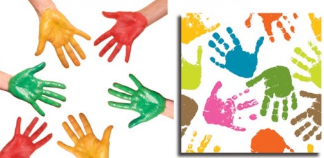 What to do with father's day hand prints