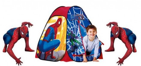 spiderManPlayTent