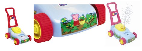 peppa pig bubble mower