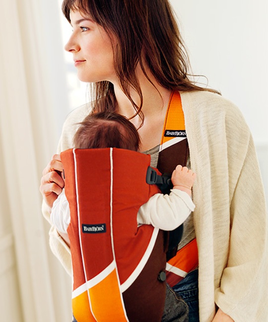 baby bjorn carrier orange