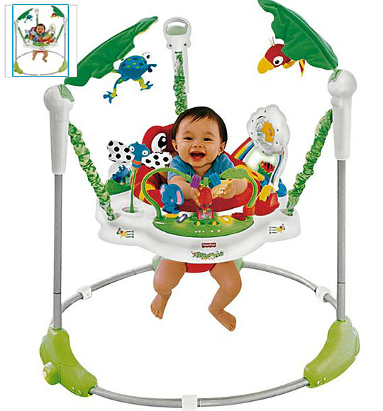 Fisher Price Rainforest Jumperoo Baby Bouncer 74 99 Argos