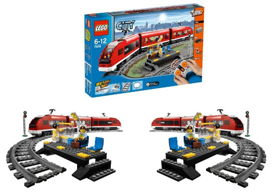 Argos lego sales city train track