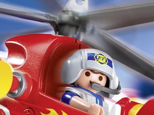 Playmobil fire on sale rescue helicopter