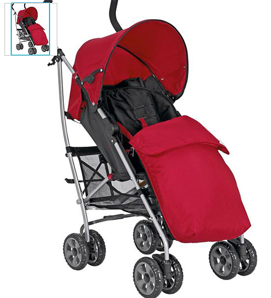 Red prams & pushchairs 2025