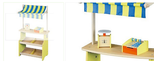 Wooden Market Stall 25 Asda