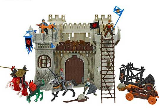 castle and knights playset