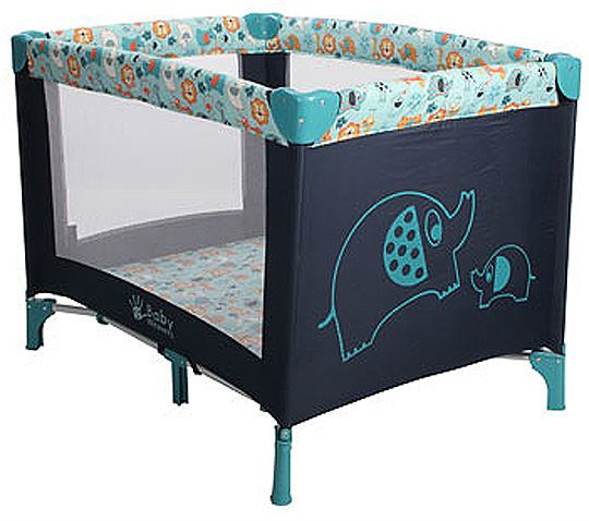 kiddicare travel cot size