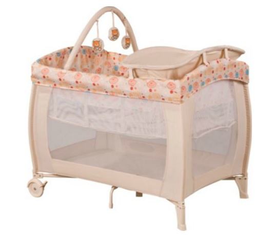 travel cot with bassinet argos