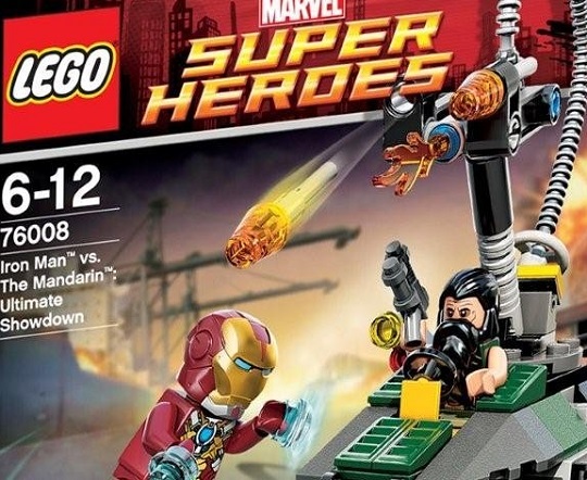 Lego Super Heroes Iron Man vs The Mandarin Ultimate Showdown 76008