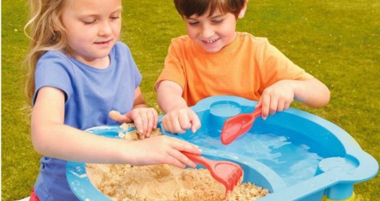Tesco sand and water activity table clearance