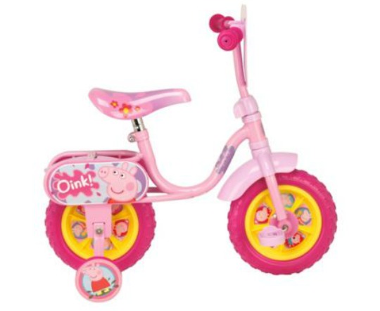 peppa pig first bike