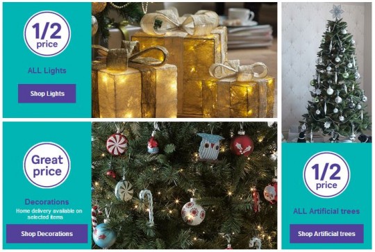 Christmas Sale Homebase Christmas Sale Homebase