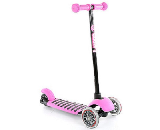 halfords pink scooter