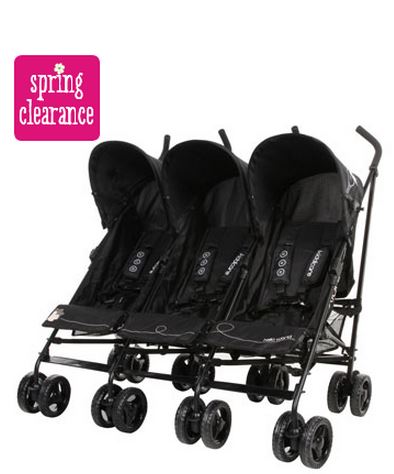 triple pushchair