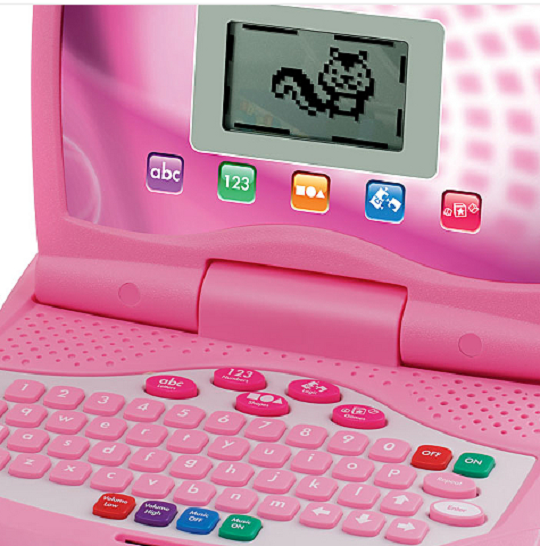 pink vtech laptop