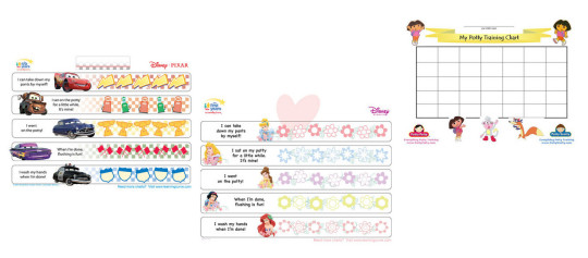 Free potty training chart