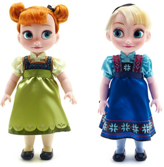 Elsa Anna Toddler Dolls 20 The Disney Store