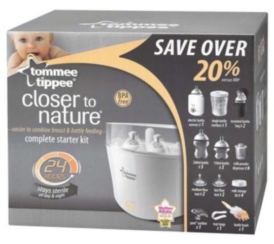 tommee tippee closer to nature complete starter set