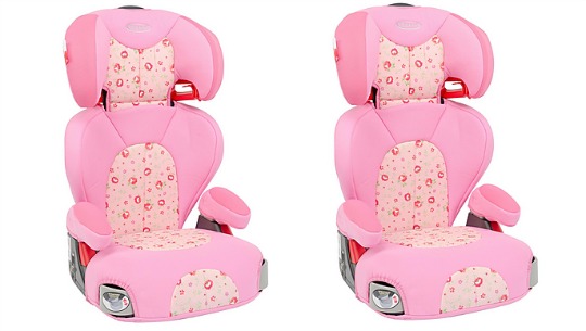 Graco Logico L High Back Booster Seat In Rosie 30.00 Halfords