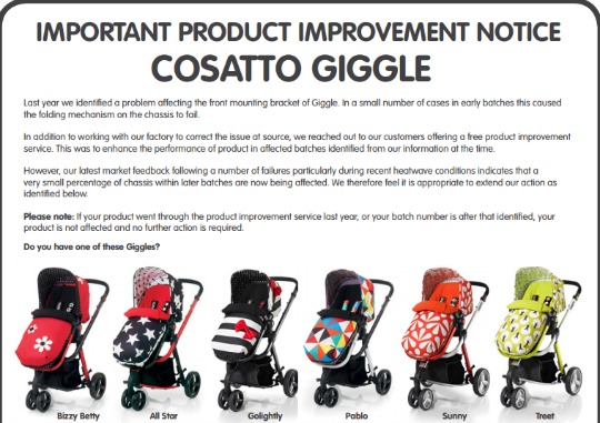 cosatto giggle frame