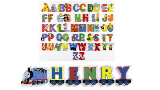thomas the train alphabet