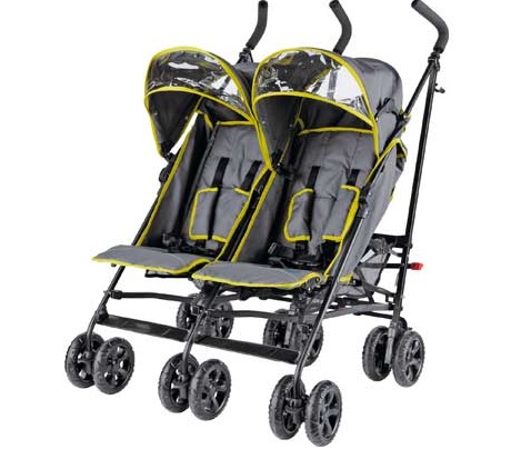 argos twin pushchair