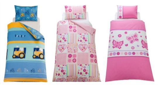 argos childrens duvet sets