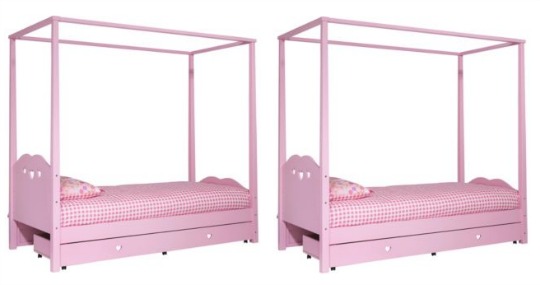 argos girls single bed