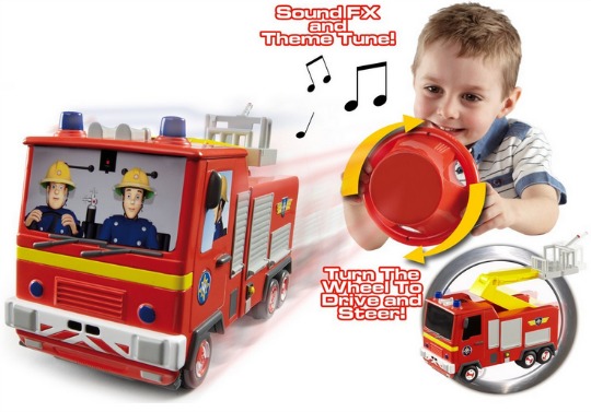 fireman sam drive and steer