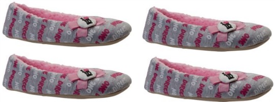 argos girls slippers