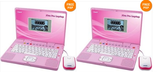 Vtech pink best sale laptop with mouse