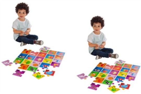 Chad Valley Alphabet Giant Wooden Floor Puzzle 3.44 Argos