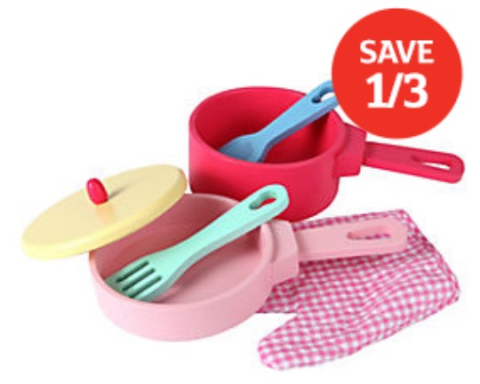 pretend and play cooking set