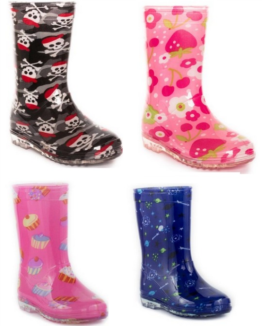 Shoezone kids wellies deals
