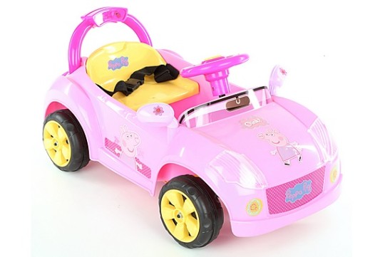 Peppa pig sales motorized car