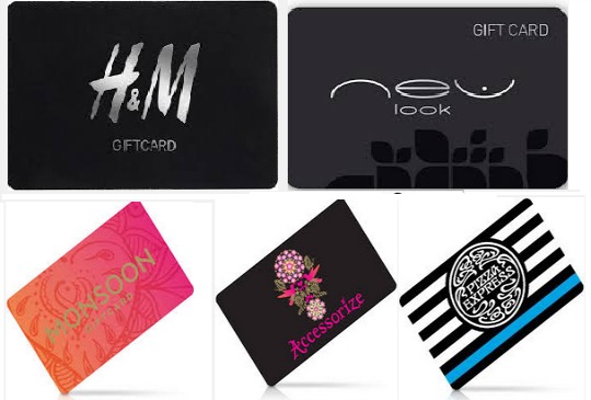 gift cards