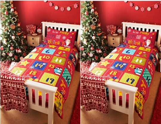 Christmas Print Single Duvet Set 7 50 Matalan