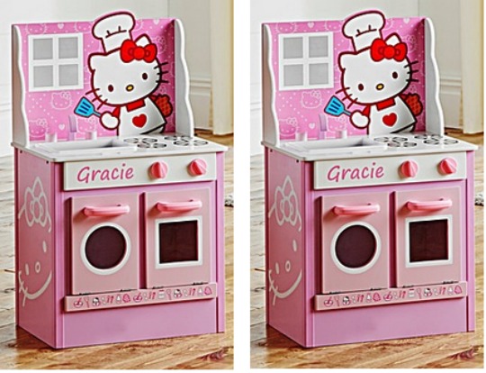 personalised wooden kitchen toy