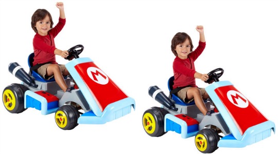 super mario kart ride on vehicle