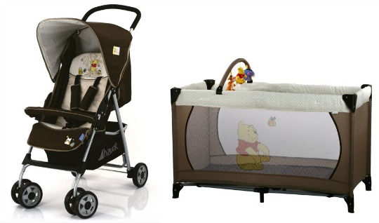 hauck winnie the pooh pushchair