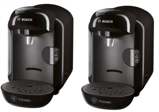 Tassimo Bosch T12 Vivy Coffee Machine - Black