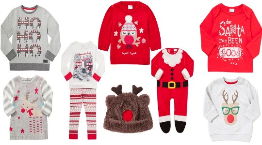 tesco christmas clothes