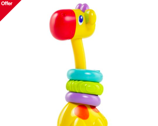 Bright Starts Teethe With Me Giraffe Soother