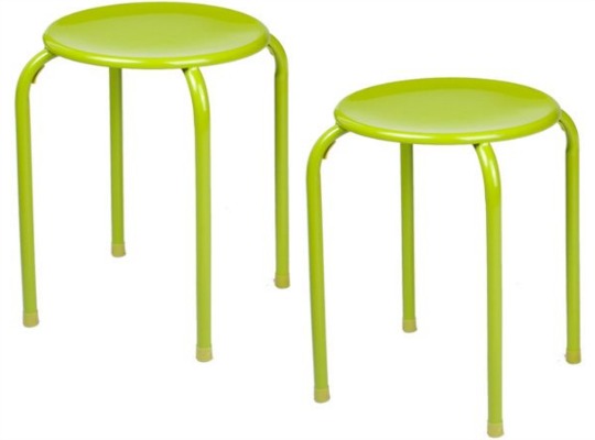 Dunelm shop stacking stools
